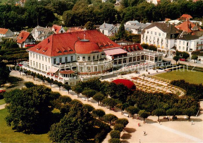 Travemuende Ostseebad Fliegeraufnahme