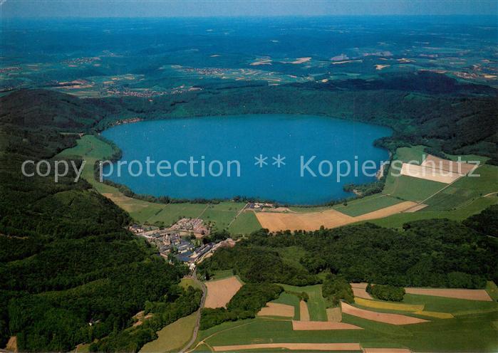 Maria Laach Glees Abtei Maria Laach Fliegeraufnahme