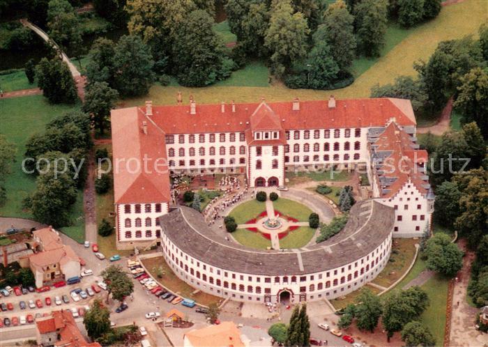 Meiningen Thueringen Schloss Elisabethenburg Fliegeraufnahme