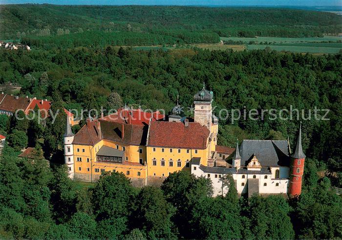 Scheinfeld Schloss Schwarzenberg Fliegeraufnahme