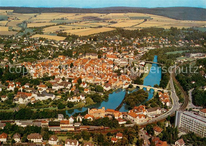 Melsungen Fulda Fliegeraufnahme