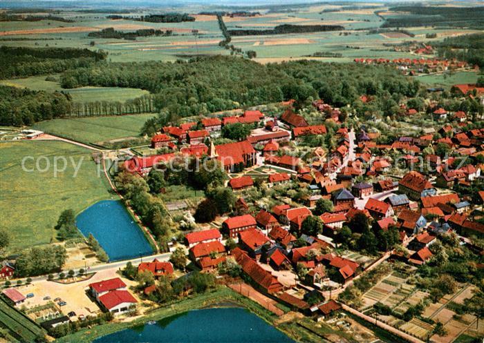 Ebstorf Klosterflecken Ebstorf Fliegeraufnahme