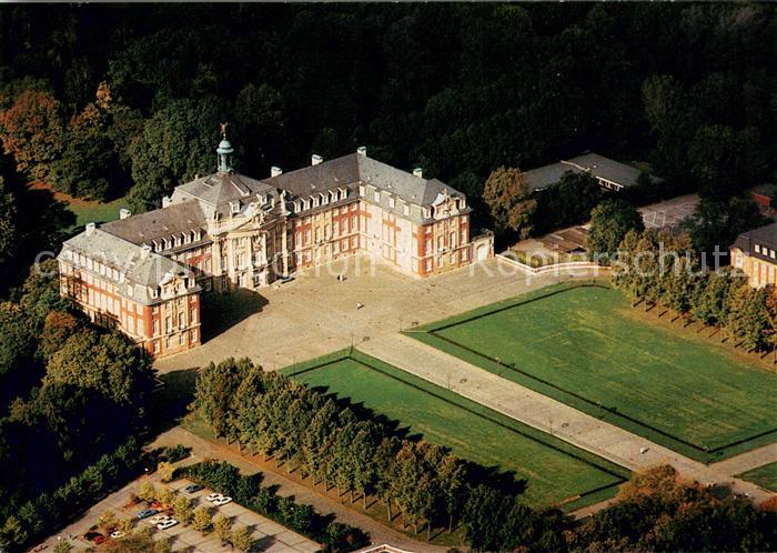 Muenster Westfalen Schloss Universitaet Fliegeraufnahme