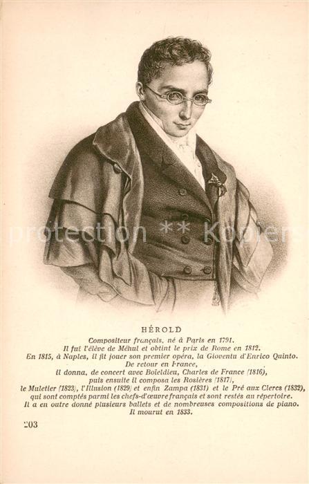 Komponist Ferdinand Herold