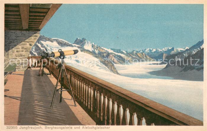 Gletscher Jungfraujoch Berghausgalerie Aletschgle