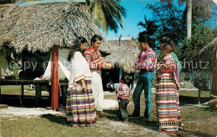 Indianer Native American Seminole Indians Florida