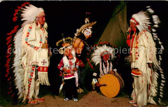 Indianer Native American Sioux War Dancers