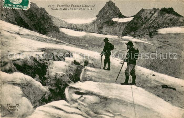 Gletscher Frontiere Franco-Italienne Glacier du T