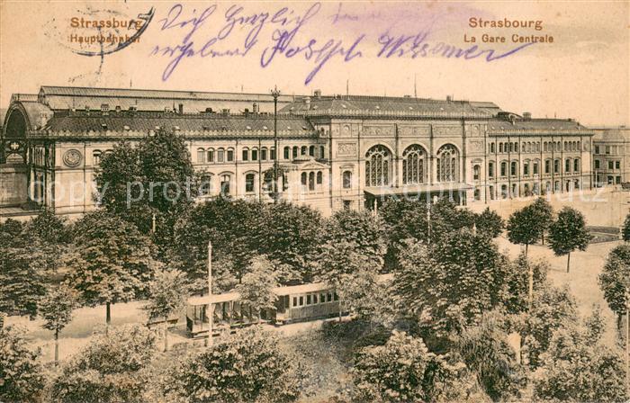 Strassenbahn Strasbourg Gare Centrale