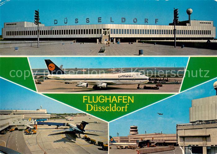 Flughafen Airport Aeroporto D?sseldorf Lufthansa