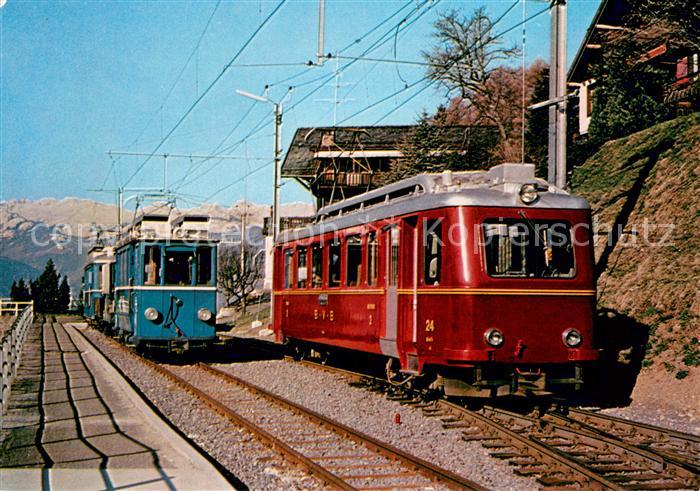 Strassenbahn BVB 31403 CH Tram Be 2/2 9 Gryon