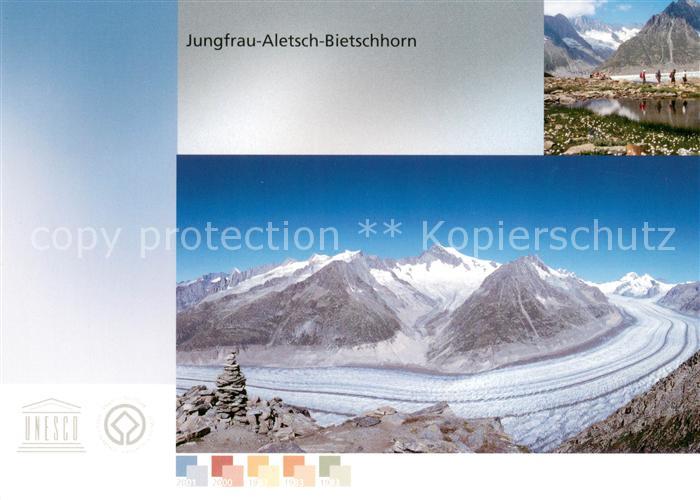 Gletscher Jungfrau-Aletsch-Bietschhorn