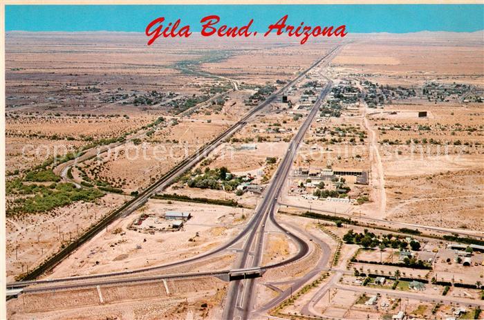 Autobahn Gila Bend Arizona East and West Highway