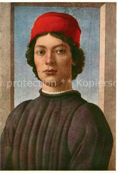 Botticelli Bildnis eines jungen Mannes
