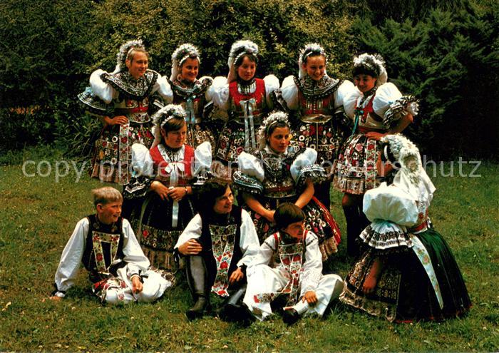 Trachten Tschechien Druzice a chlapci Kyjov okres Hodonin