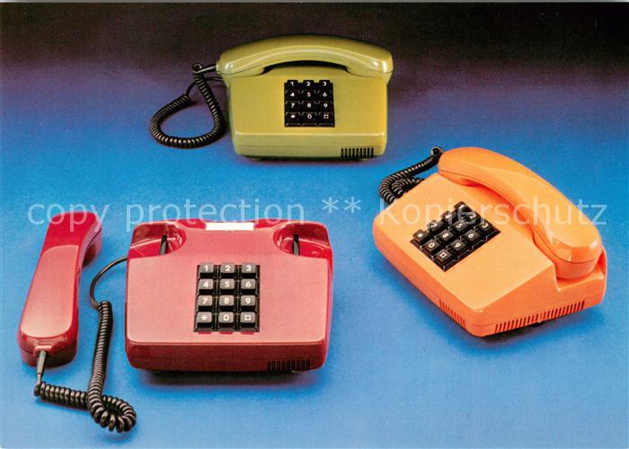Telefon Fernsprechtischapparate 1976