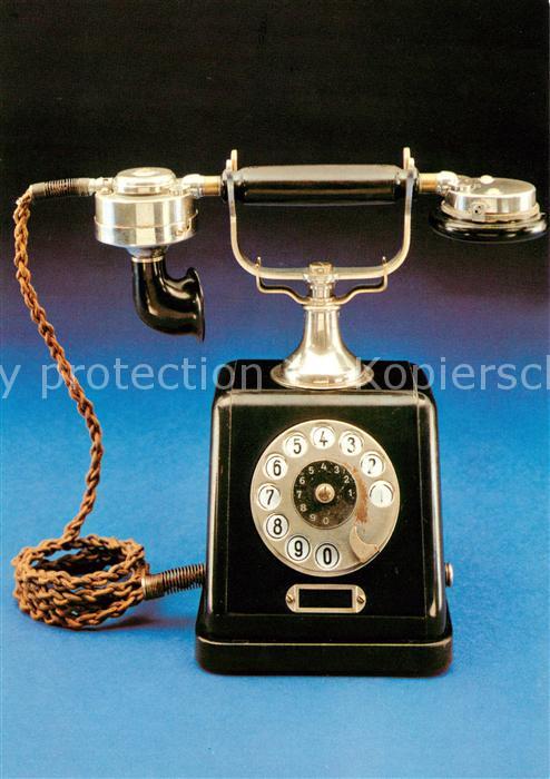 Telefon Fernsprechtischapparat ZB SA 19 1919