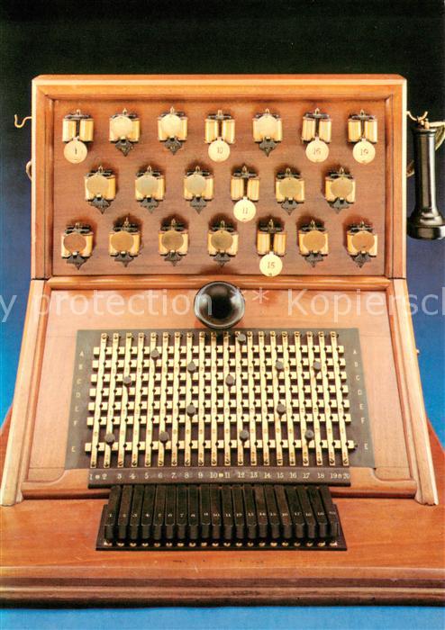 Telefon Fernsprechvermittlungsschrank Umschalts