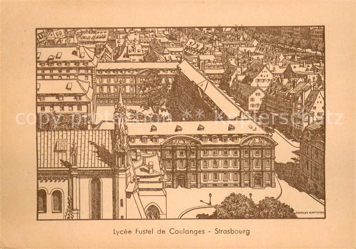 Strasbourg Alsace Lycee Fustel de Coulanges
