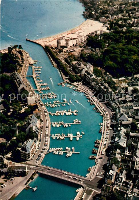 Le Pouliguen La Baule Les quais et le centre nautique Vue aerienne