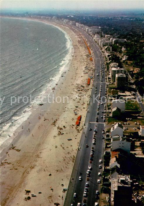 La Baule sur Mer Vue generale aerienne sur le boulevard de Mer