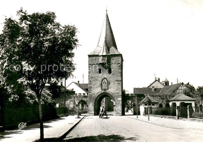 Rosheim Elsass Lothringen Porte d_entree