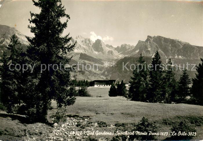 Val Gardena Sporthotel Monte Pana Le Odle