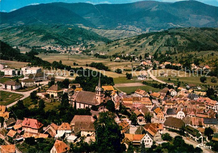 Ville Bas-Rhin Vue aerienne Au fond St Martin