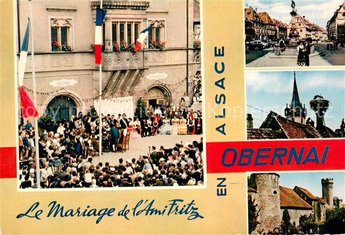 Obernai Bas Rhin Le Mariage de l’Ami Fritz