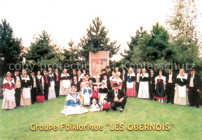 Obernai Bas Rhin Groupe Folklorique Les Obernois