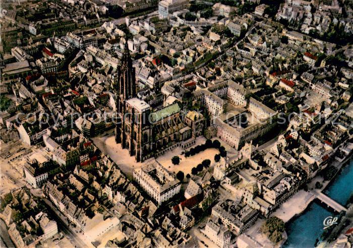 Strasbourg Alsace Vue aerienne