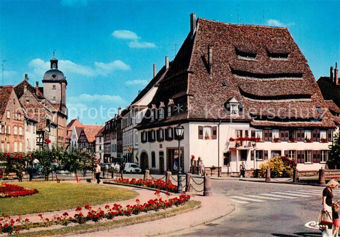 Wissembourg La Maison du Sel et l’hotel de ville