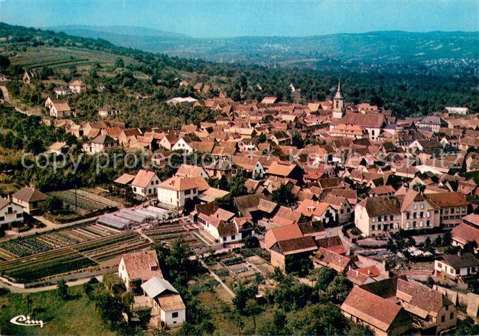 Bischoffsheim Vue generale aerienne