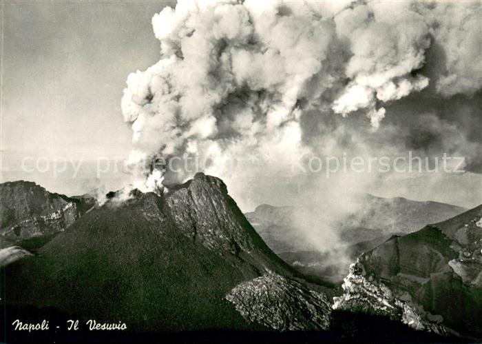 Napoli Neapel Il Vesuvio