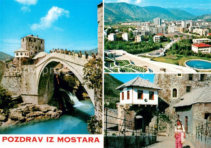 Mostar Moctap Teilansichten