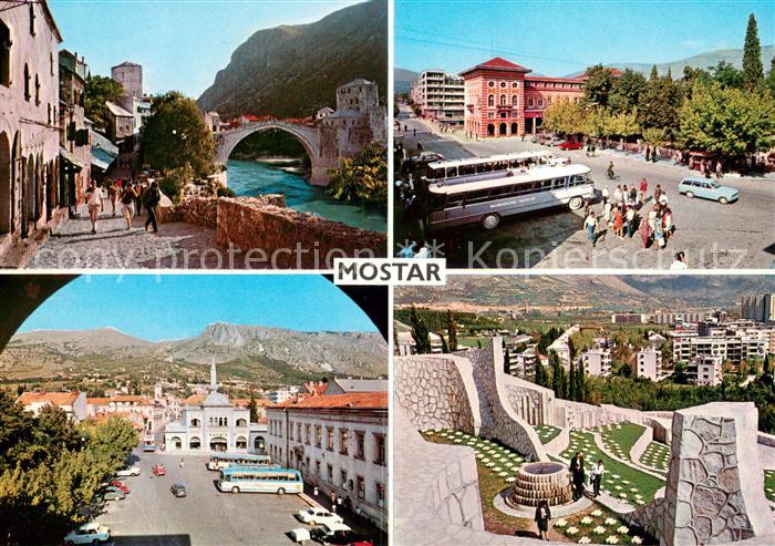 Mostar Moctap Teilansichten