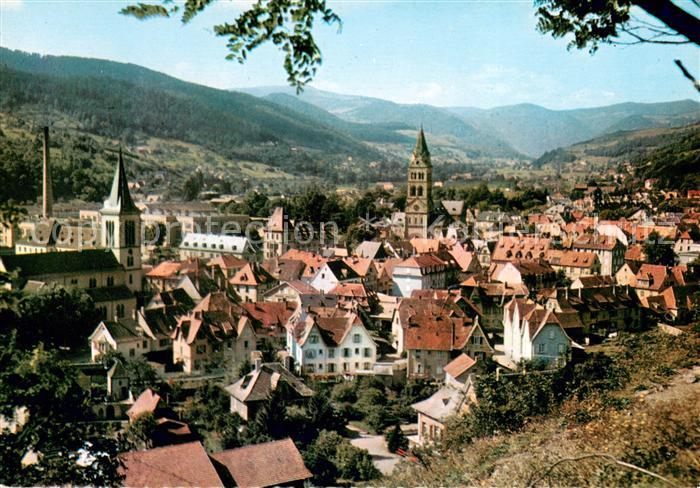 Munster Haut Rhin Elsass Vue generale