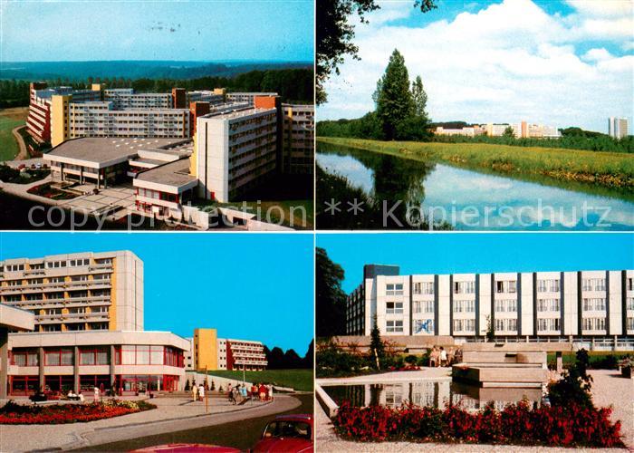 Ratzeburg mit Kuranlage park Roepersberg und Kurklinik Ratzeburg