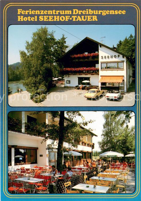 Rothau Dreiburgensee Ferienzentrum Hotel Seehof Tauer Freiterrasse