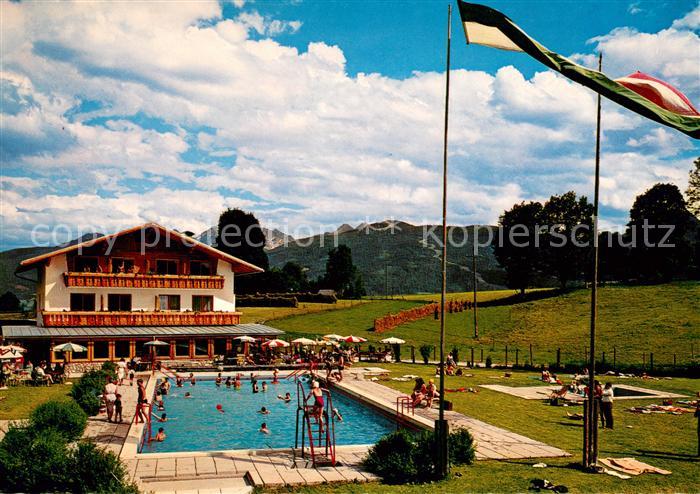 Ramsau Dachstein Steiermark Alpenbad Cafe Pension Schwimmbad