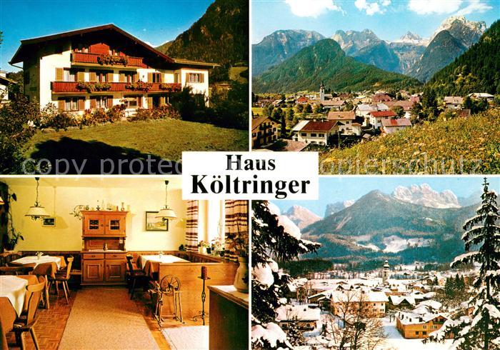 Lofer Haus Koeltringer Gaststube Panoramen