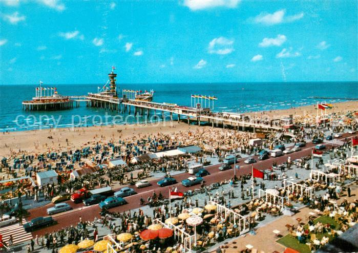 Scheveningen Strand mit Seebruecke