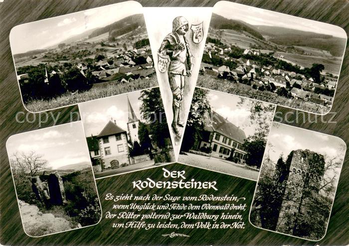 Crumbach Panorama Schlossruine Rodenstein