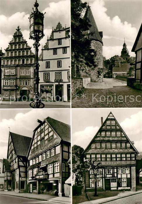 Bad Salzuflen Fachwerkhaeuser Turm