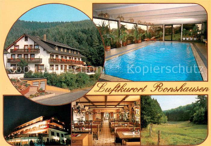 Ronshausen Restaurant Cafe Waldhotel Marbach Hallenbad Gastraeume