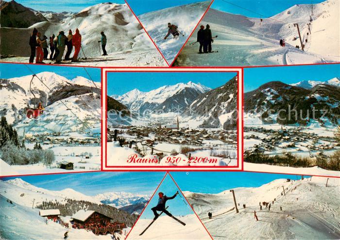 Rauris Skipisten Seilbahn Skilift Panorama