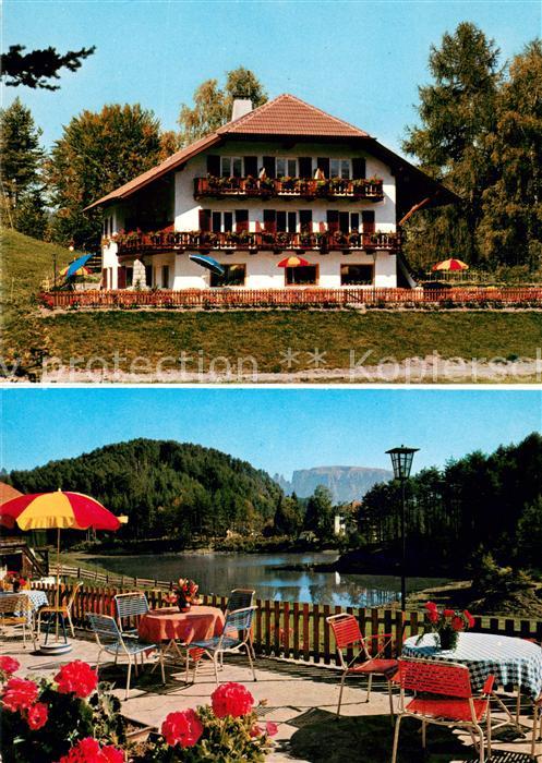 Ritten Renon Pension Weihrerhof Terrasse