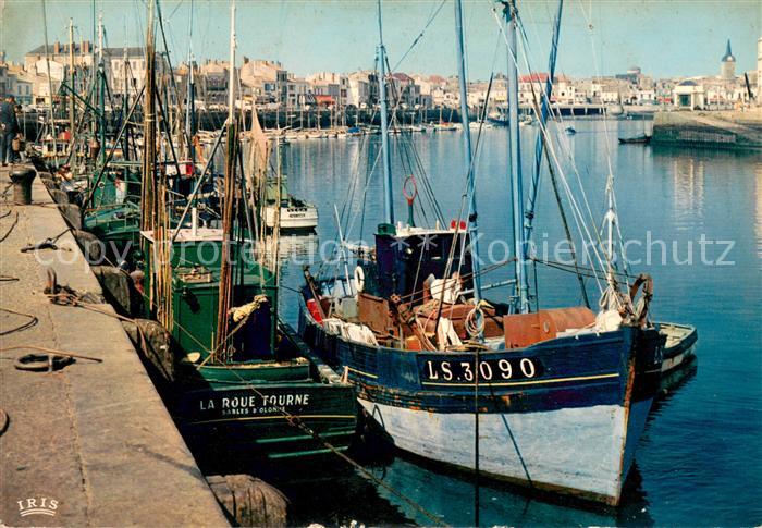 Les Sables-d Olonne Vue generale du port