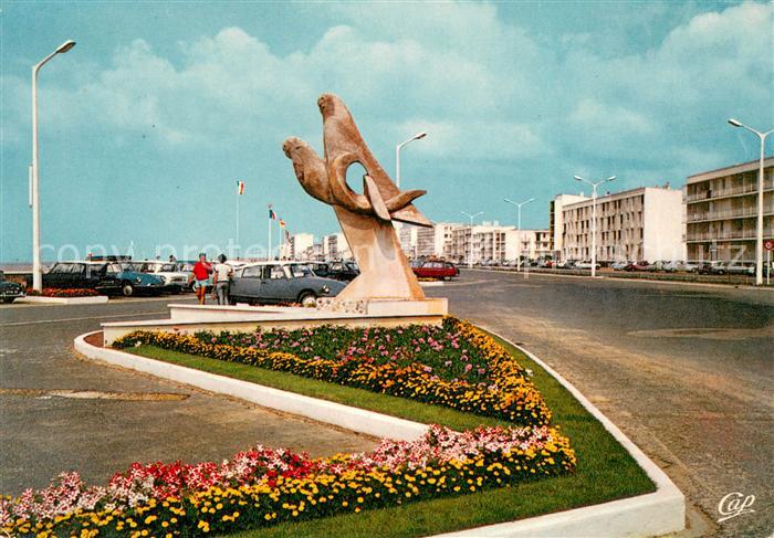 Saint Jean de Monts Sur l’Esplanade Les Oiseaux de Mer