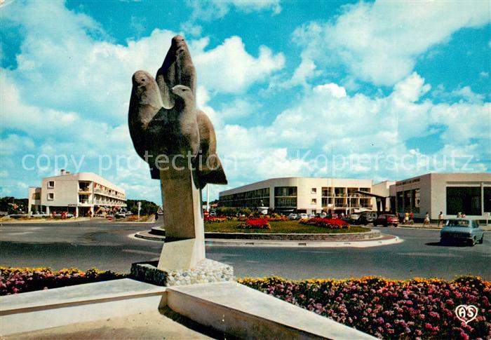 Saint Jean de Monts Esplande de la mer et avenue de la foret Oiseaux de mer
